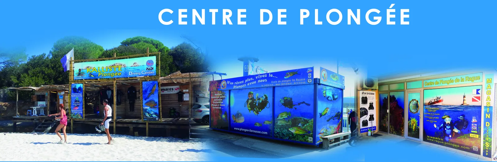 Centres de plongée
